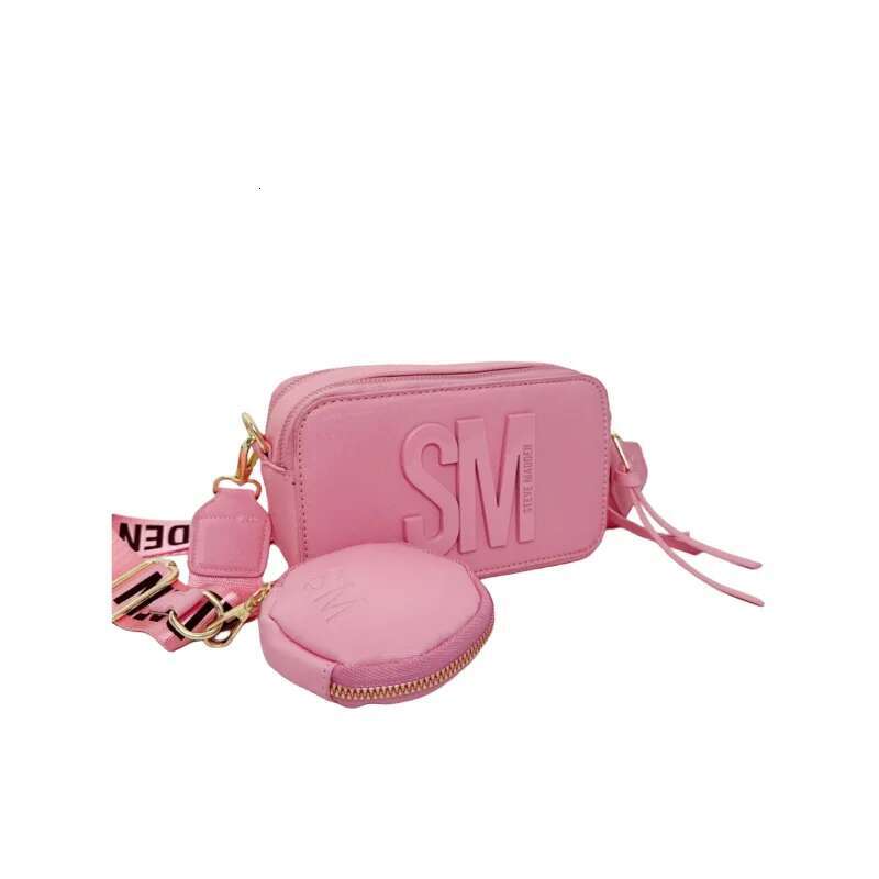 Spring/Summer New Fashion Camera With Wide Shoulder Strap, Lettering, Small Square Bag, Crossbody Bag