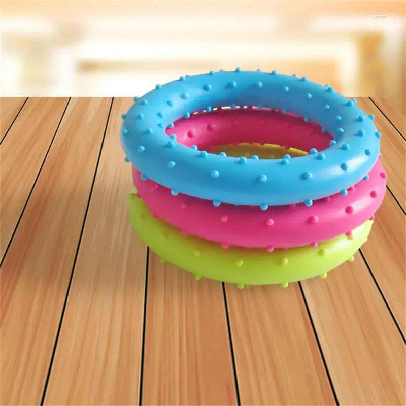 Update 1Pcs Anti Bite Training Ring Puller Diameter 8Cm Dog Toy High Quality Chewing Thorn Pet