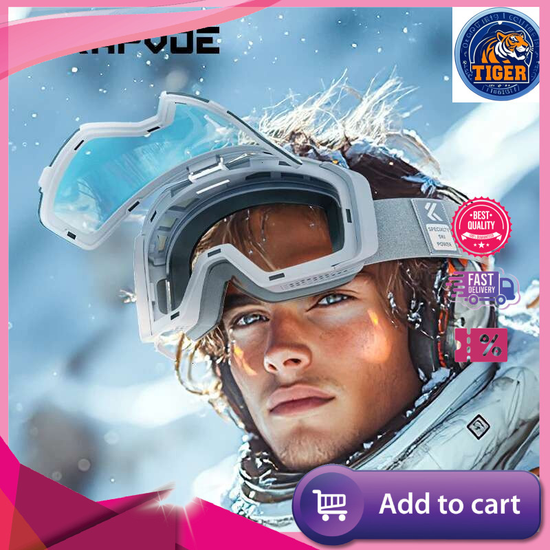 Ddmytiger Ddmytiger China Domestic Photochromic Men Snowmobile Anti Fog Snowboard Goggles Women Ski Equipment UV Color Youth Winter