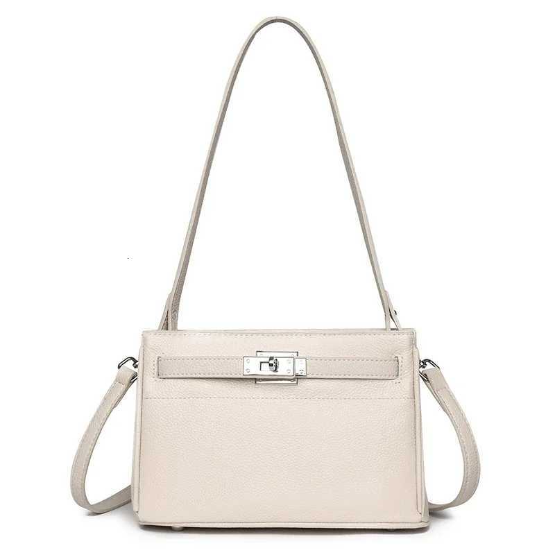 2025 Luxury Genuine Leather Women Tote Bag Fashion Cowhide Ladies Shoulder Crossbody Bags High Quality Female Handbag Sac A MainW251107