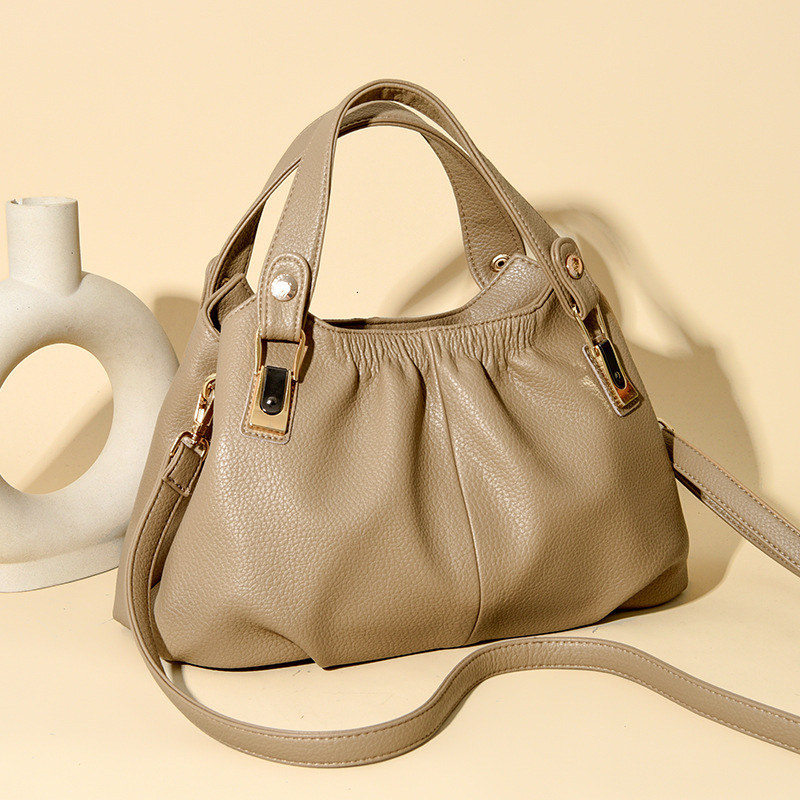 2025 New Handbag Women's Large Capacity Tote Bag Work Commute Crossbody Handbag