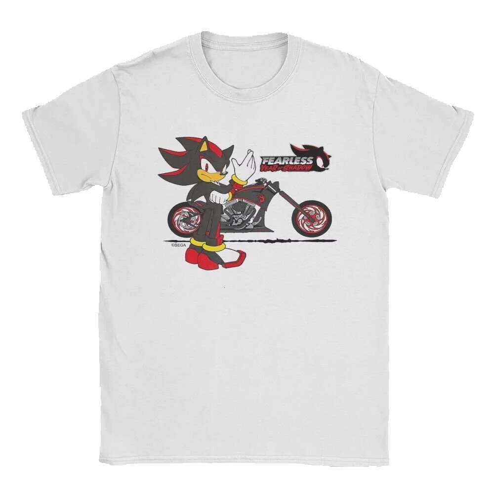 2025 men's and women's retro 90s shadow hedgehog fashionable summer T-shirt Y2K basic printed cotton blanket birthday gift