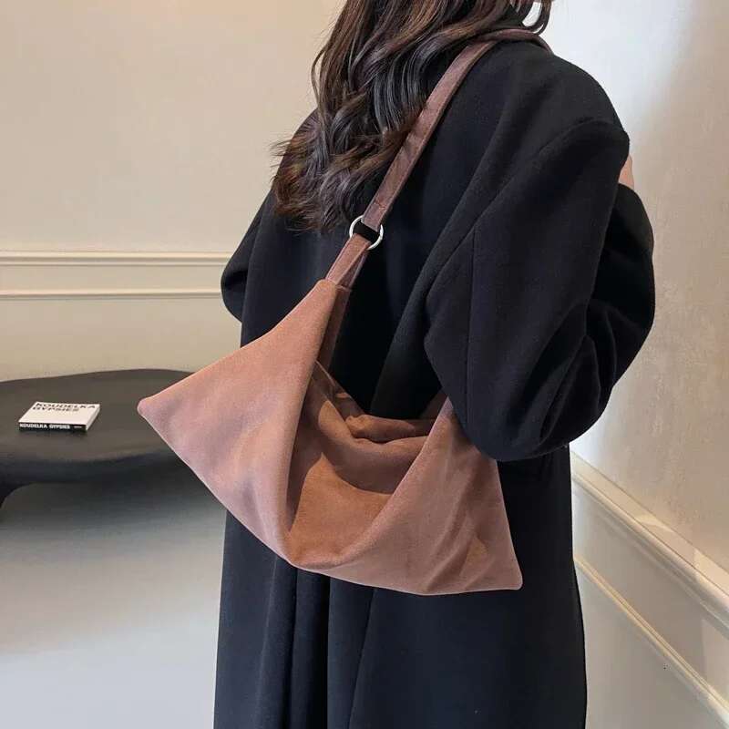 Casual Sewing Thread Solid Large Capacity Shoulder Bags 2025 Hot Sale Zipper Versatile Concise Commute Delicate Women's Tote Bag