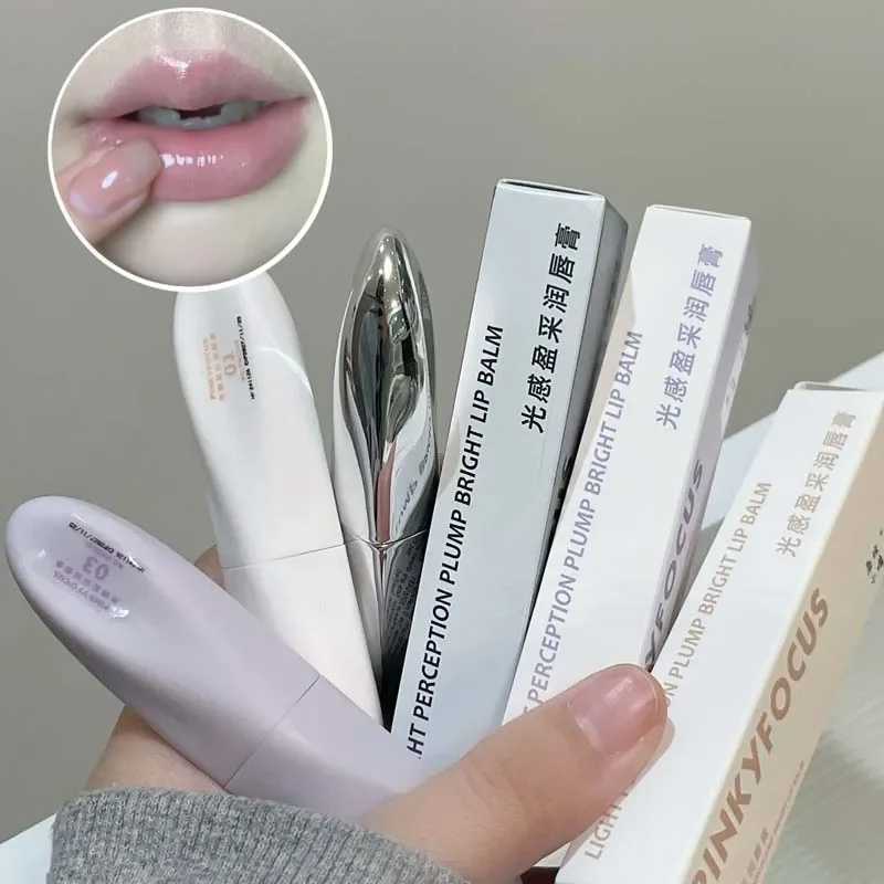 1Pc fruit grape lipstick moisturizing lipstick transparent solid jelly lip nude lipstick base makeup colorless lipstick care W250407