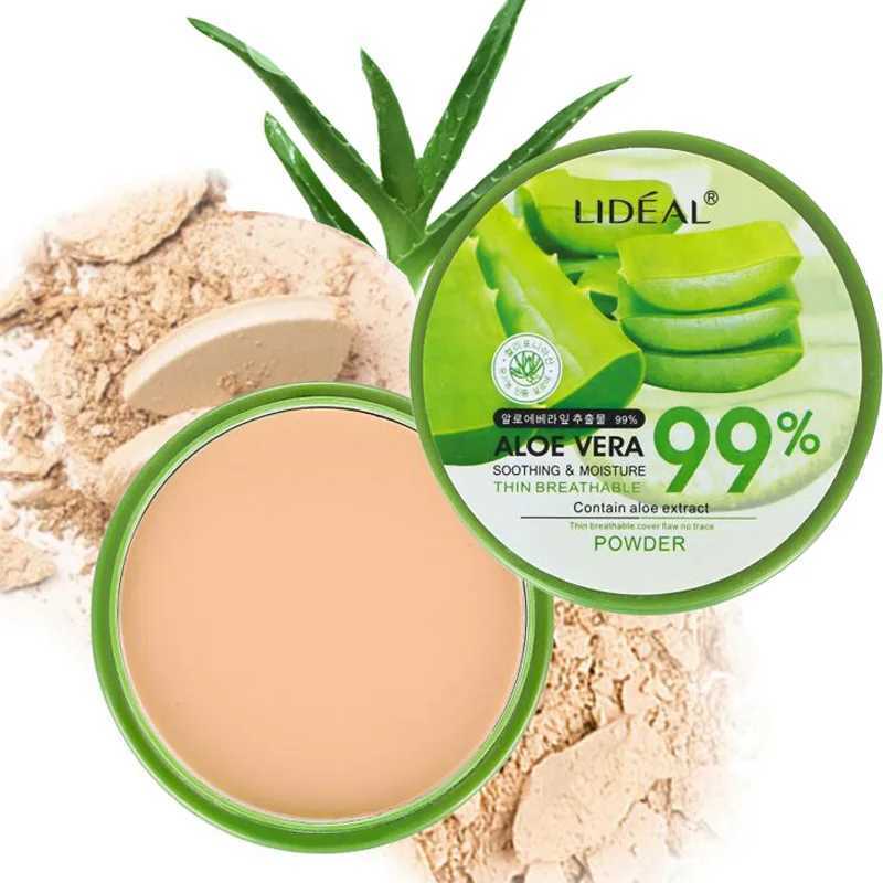 99% aloe facial powder smooth powder waterproof breathable and moisturizing makeup concealer bright foundation make-upXJ250407