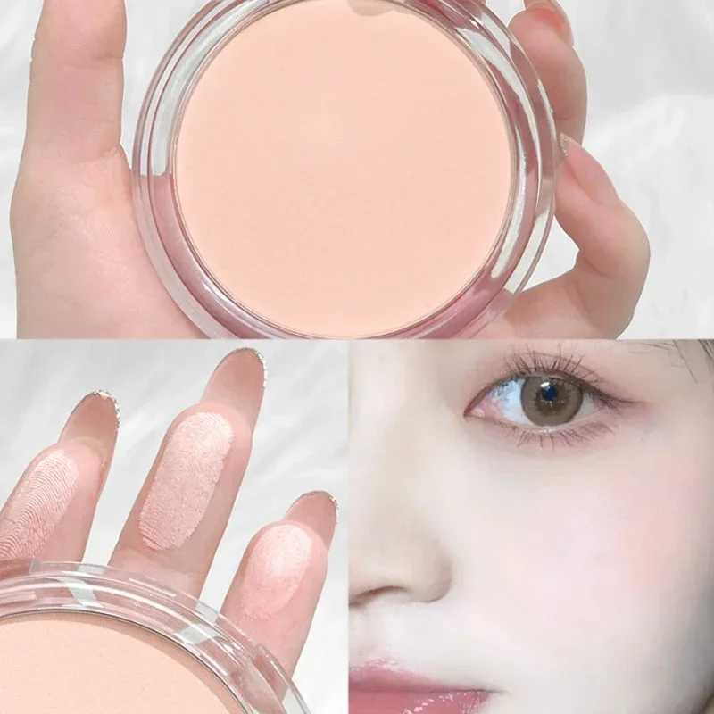 Cute Bear Matte Press Powder Oil Control Matte Basic Bright Makeup Powder Breathable Waterproof Durable Facial MakeupXJ250407
