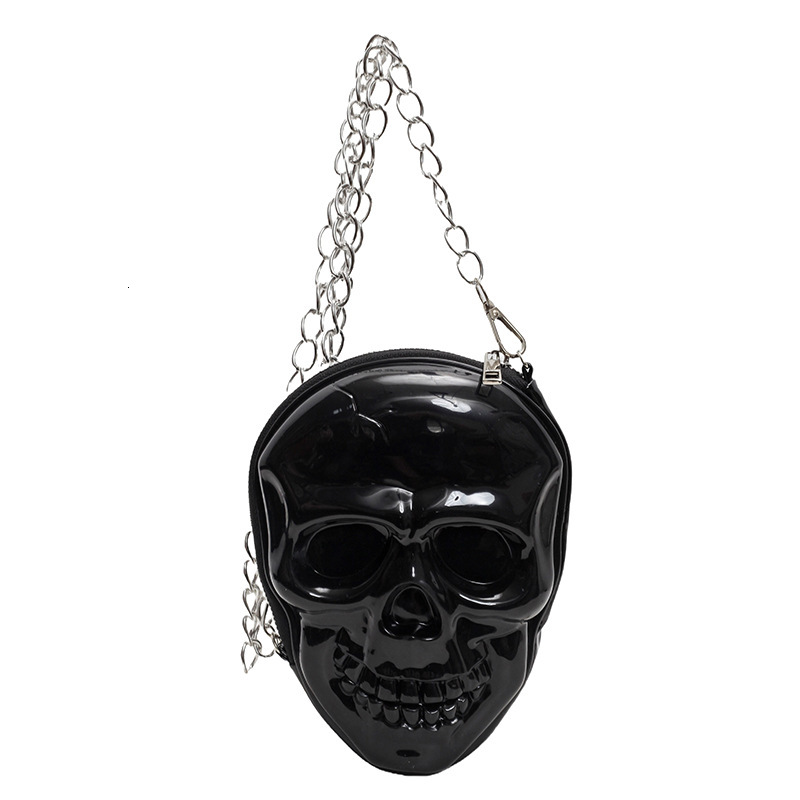 2025S Designer Women S Bag Shoulder Skull Coin Purse Mini Small Halloween Funny Crossbody Jelly Bag