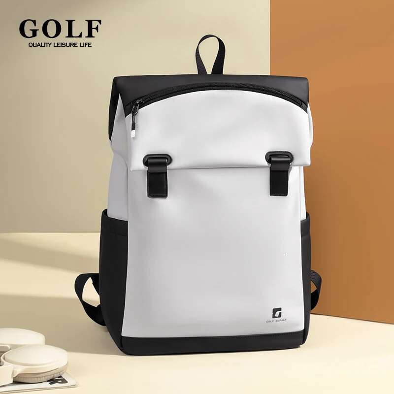 GOLF Unisex Laptop Backpack Women 16 Inch Slim Waterproof Men Back Pack Business Office Bag Elegant Multi Compartment
