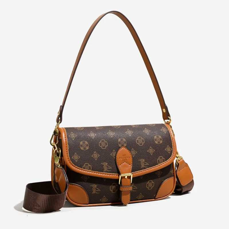 High-Quality Leather Crossbody Bag For Ladies - Elegant Shoulder Handbag With Removable Strap Perfect Gift For Fashion WomenW251107