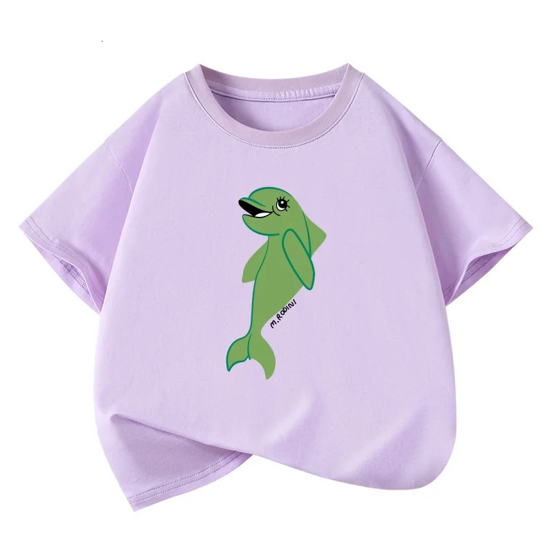 Boys Summer T-Shirts 2025 Cotton Graphic Tees for Girls Short-sleeve Kids Tops Toddler Baby Shirts Children T Shirt 250407