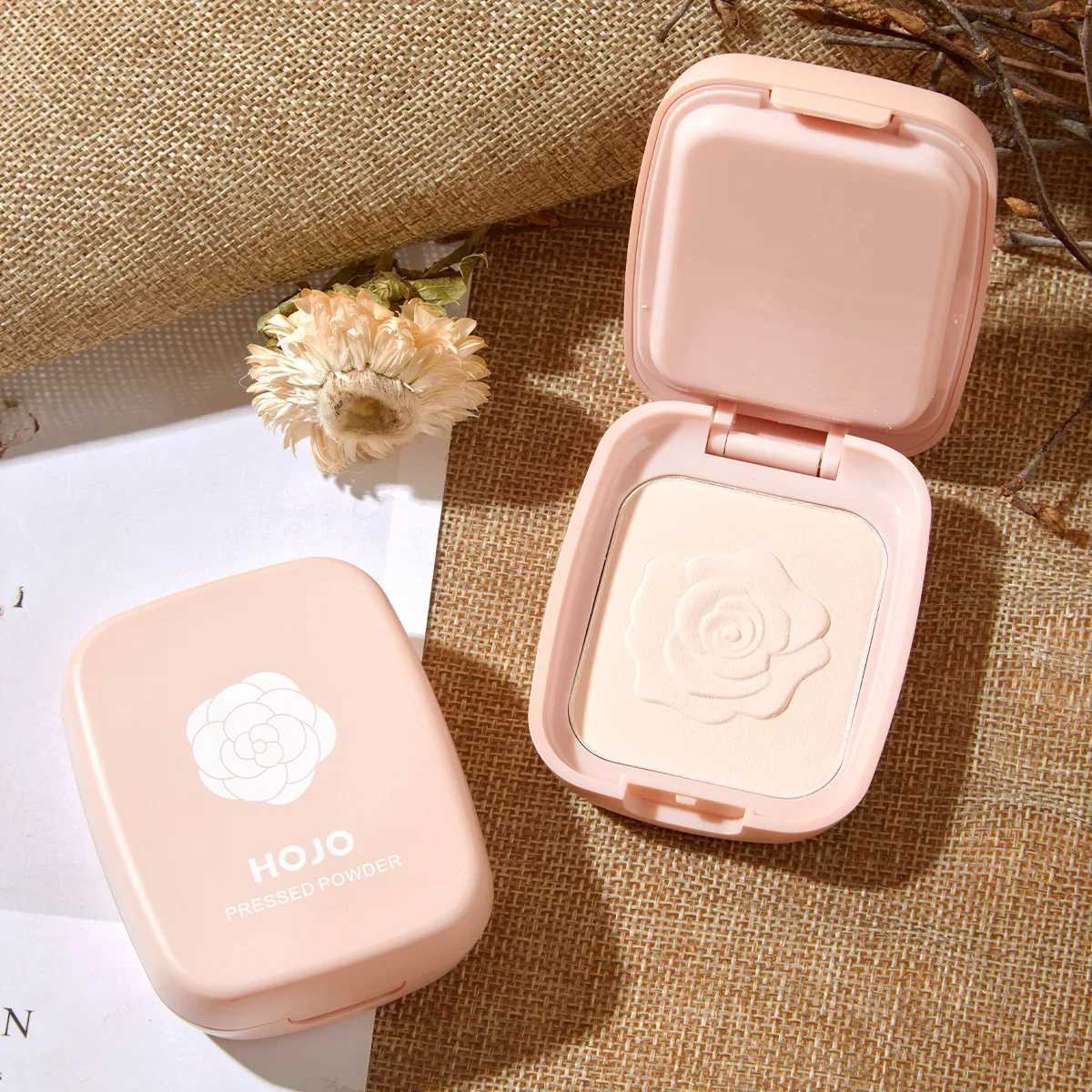 GUICAMI mineral surface pressing powder oil control natural basic powder 2 color smooth surface concealer set powderXJ250407