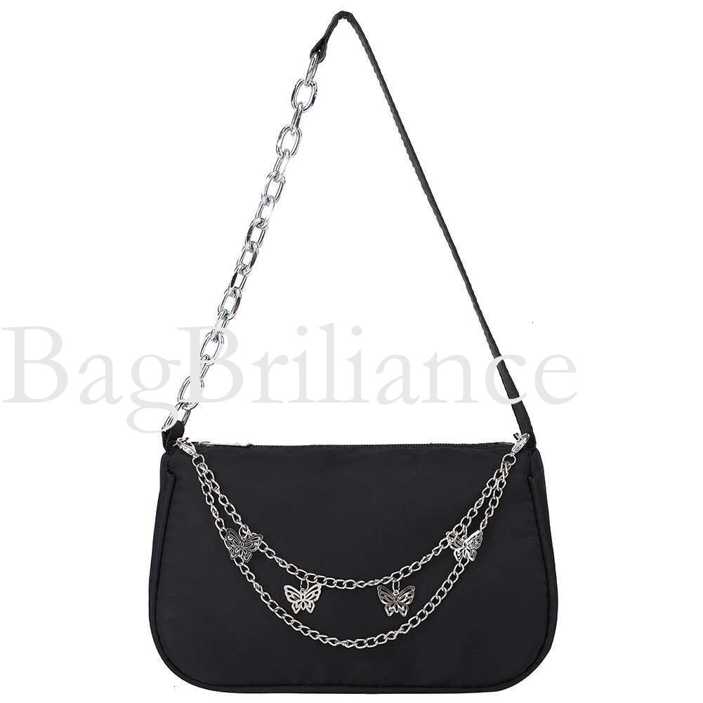 Fashion Women Casual Butterfly Chain Small Shoulder Underarm Bag Handbags Purse