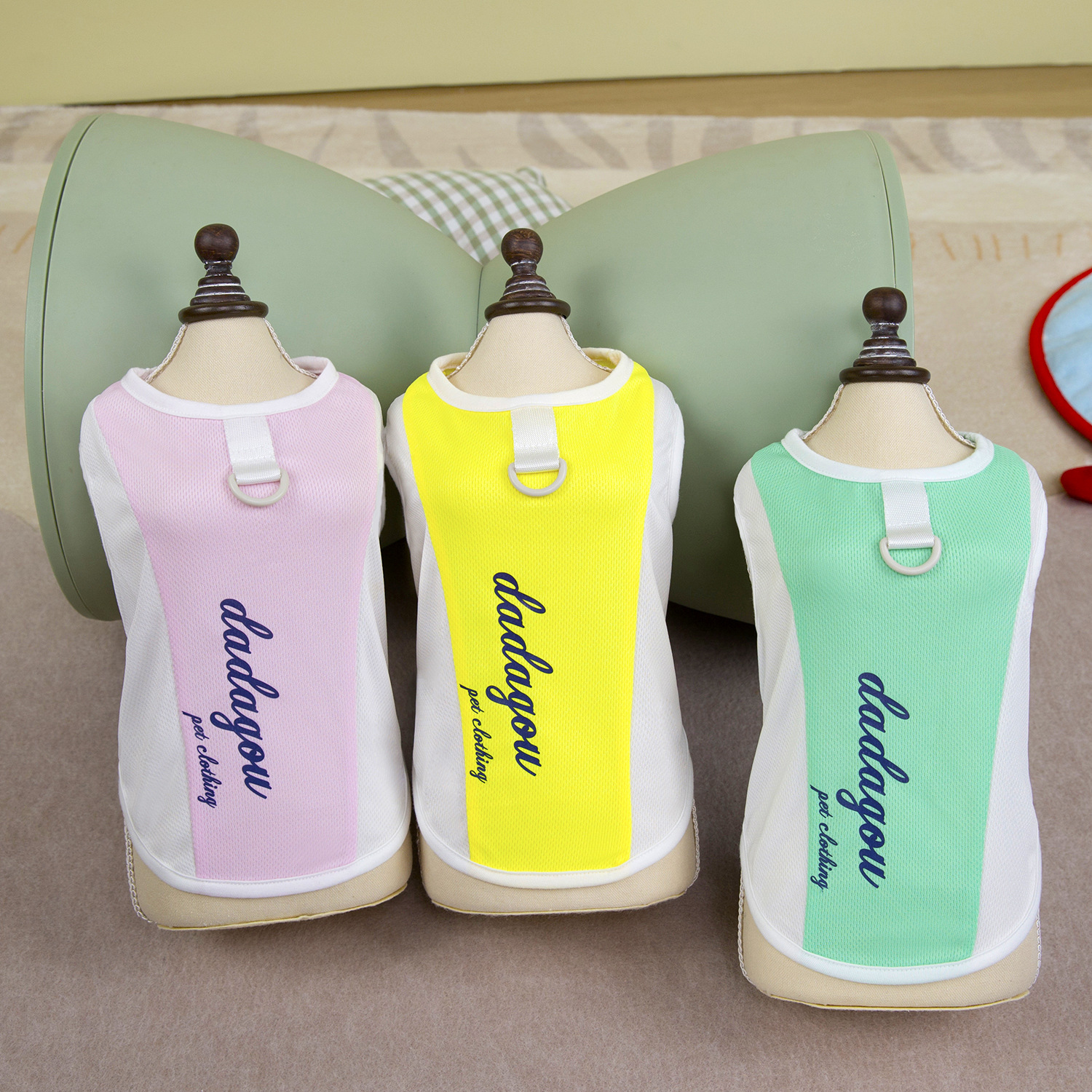 Leisure Dog Shirts Pet Letters Printed Clothes Summer Pet T Shirts Puppy Vest Breathable Dog Outfit Soft Sweatshirt for Chihuahuas Small medium Dogs X