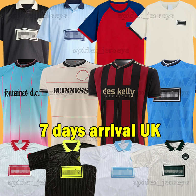 XXXL 4XL 2025 Oasiss Tour Jacquard Football Jersey Shirts Kits 25 26 Oasis Live Fontaines Dc Bohs Football Shirts Bohemian 25th Anniversary GUINNESS Soccer Jerseys