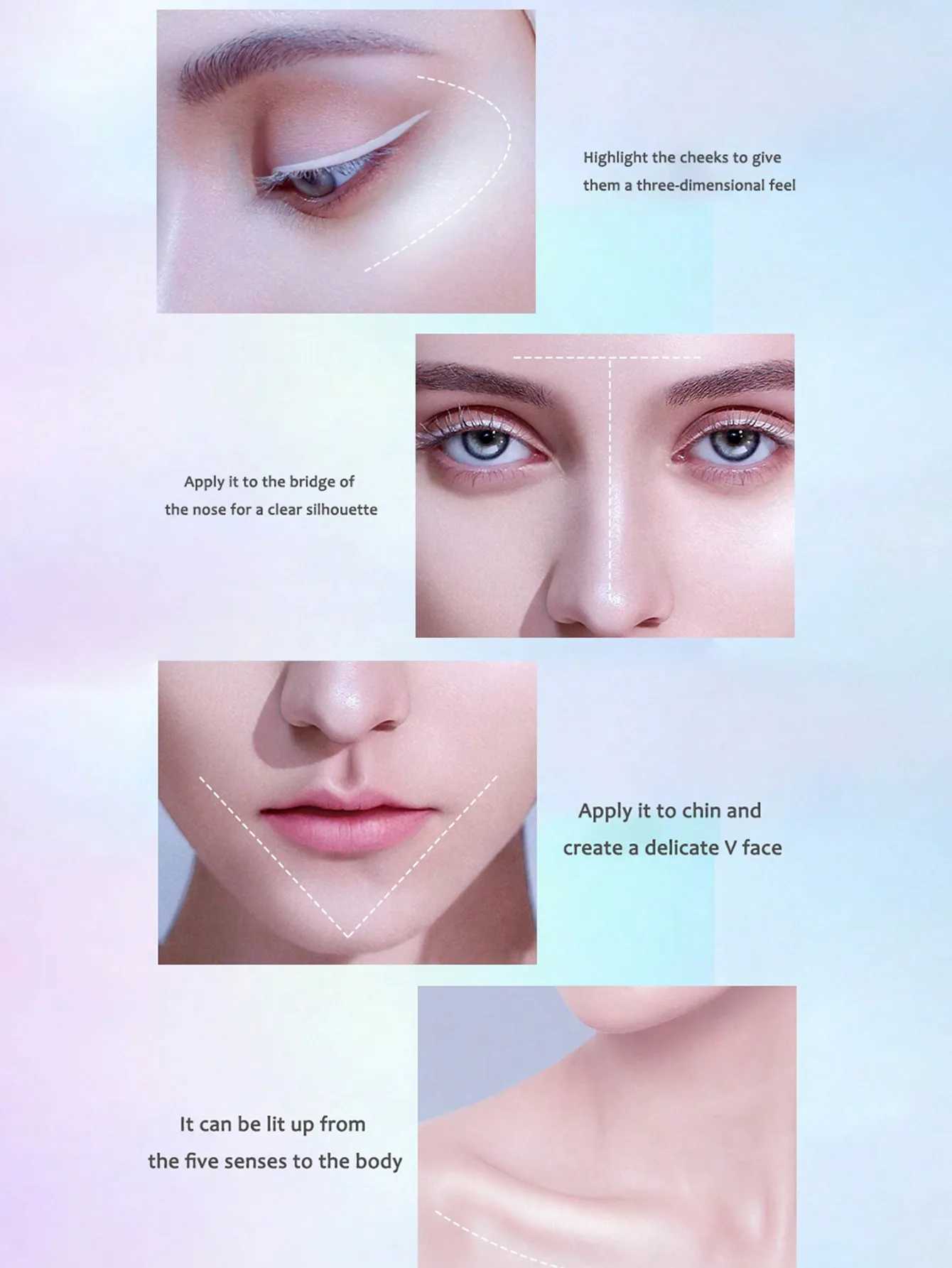 Zeesea Interstellar Highlight Powder Makeup for WomenXJ250407