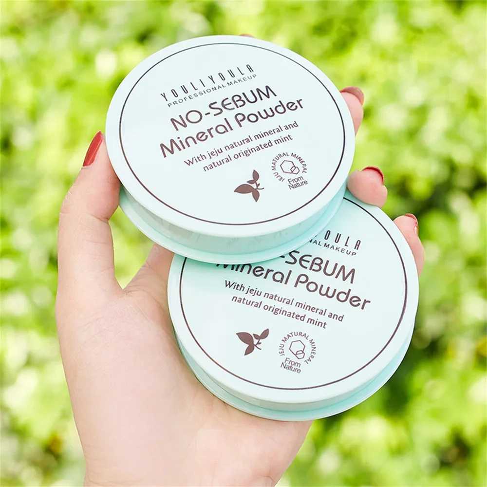 Mineral powder makeup set face concealer powder matte transparent L Oose powder natural oil control bright tone 1 pieceXJ250407