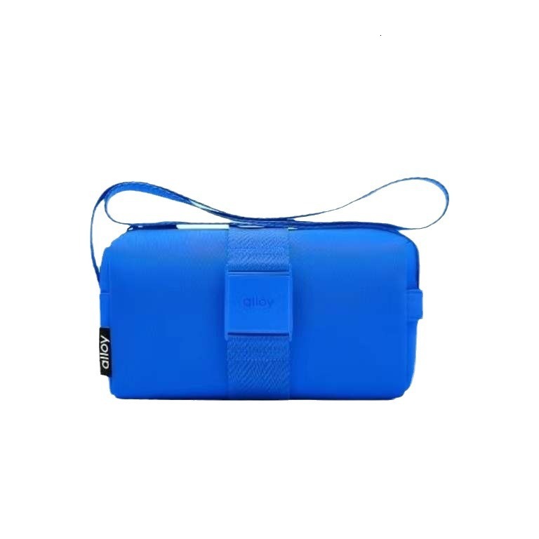 Alloy Toast Bag New Same Size Large Capacity Men's And Women's Versatile Oxford Cloth Single Shoulder Crossover Fashion Leisure V-Bag