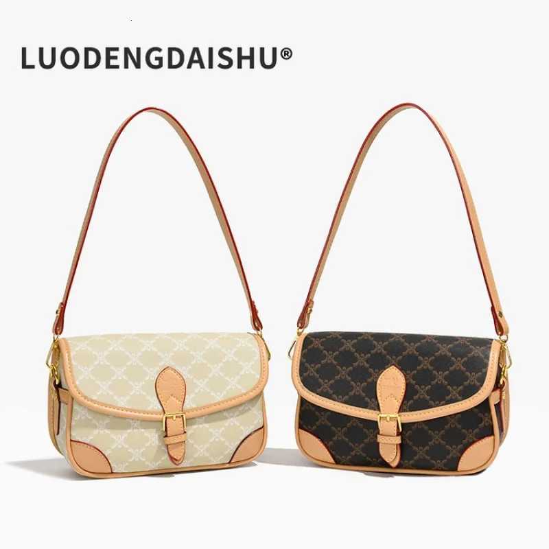 Ladies Messenger Bag Crafted From Premium Leather Boasting Casual Vintage And High-End Lasting LookW251107