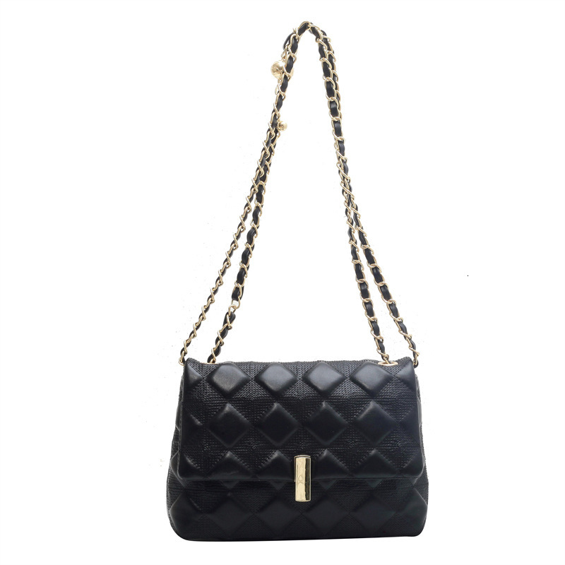 2025S Designer Women s Bag Diamond Checkered Chain Women s Fashion New Western Small Square Bag High End Handbag Fashion Single Shoulder Crossbody Bag