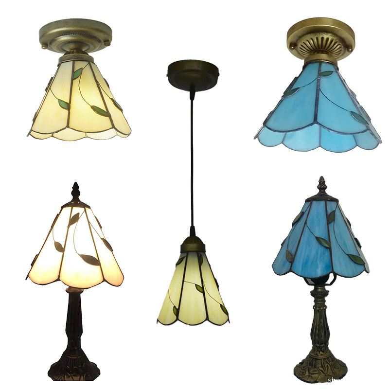 Elegant 12/ 16/14/18/20 Multi-Colored Mini Tiffany Design Ceiling Pendant Lighting for Dinning Areas
