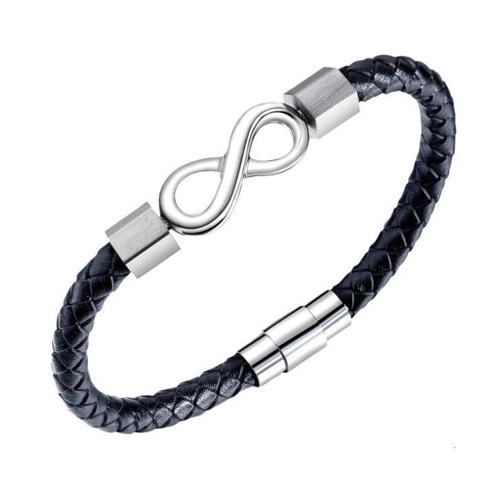 Wireless Simple Versatile Hand Accessories High end Leather Bracelet