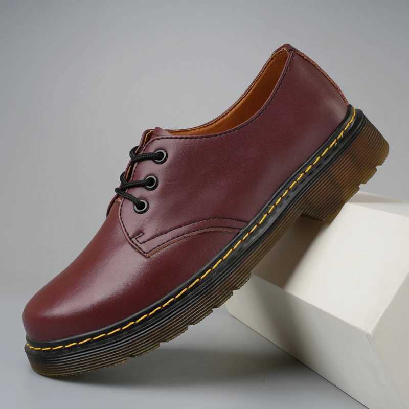Mens genuine leather formal shoes work shoes classic business casual leather shoes fashionable womens shoes plus size shoes Z251107