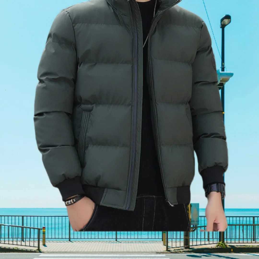 Mens winter jackets and coats 2026 new cotton coat clothing Mens thick windbreaker coat Overcoat Mens M - 5XL size Quick deliT251107