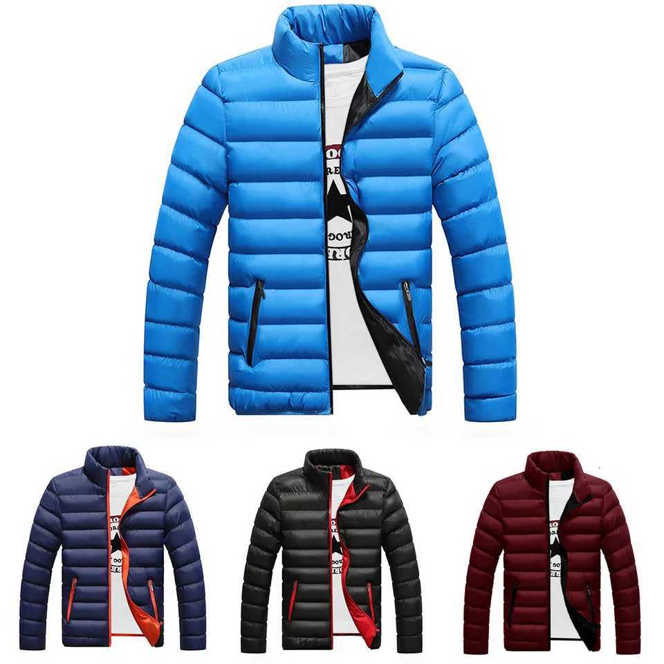 Casual Outerwear Mens Down Coat Winter Outdoor Jacket Long Sleeve Regular Length Solid Color Spring Autumn Winter WearT251107