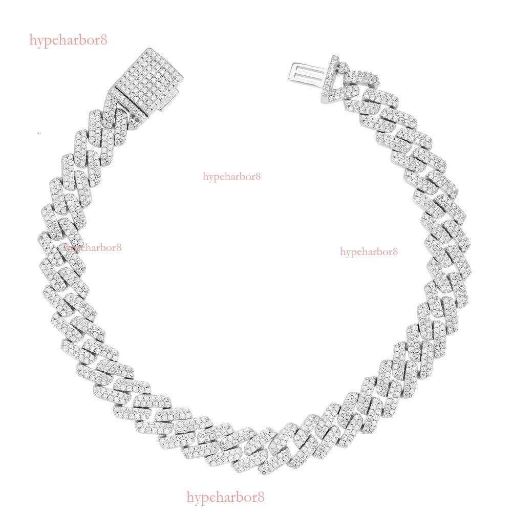 New men's jewelry popular hip-hop pure sier Cuban chain