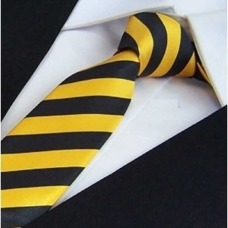 HOOYI 2019 Slim Ties Skinny Tie Mens necktie Polter plaid fashion neckties black white check bowties X250407