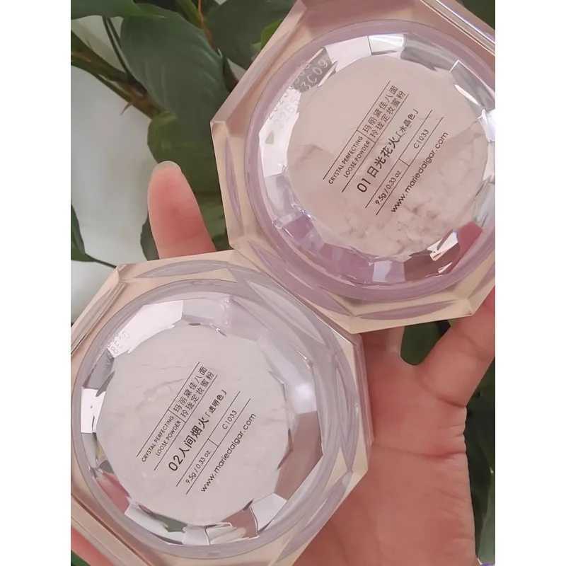 Marie Dalgar Eight sided Set Loose Powder Matte Oil Control Durable Waterproof Rare Beauty Korean CosmeticsXJ250407