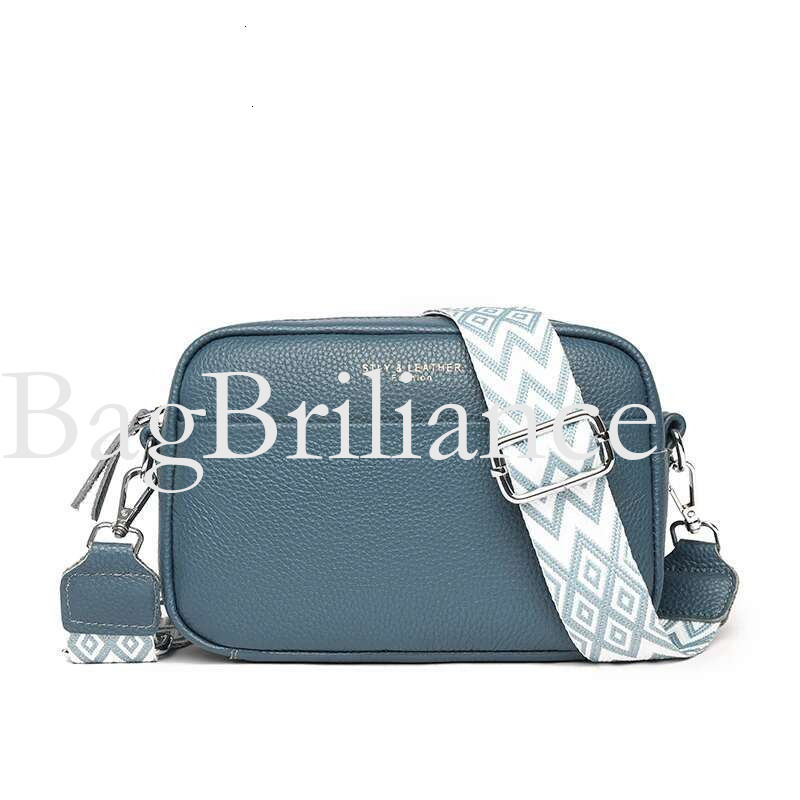 2025 High Quality Genuine Women Crossbody Shoulder Bags 2025 Solid color Cow Leather Handbag Female Messenger Tote Sac