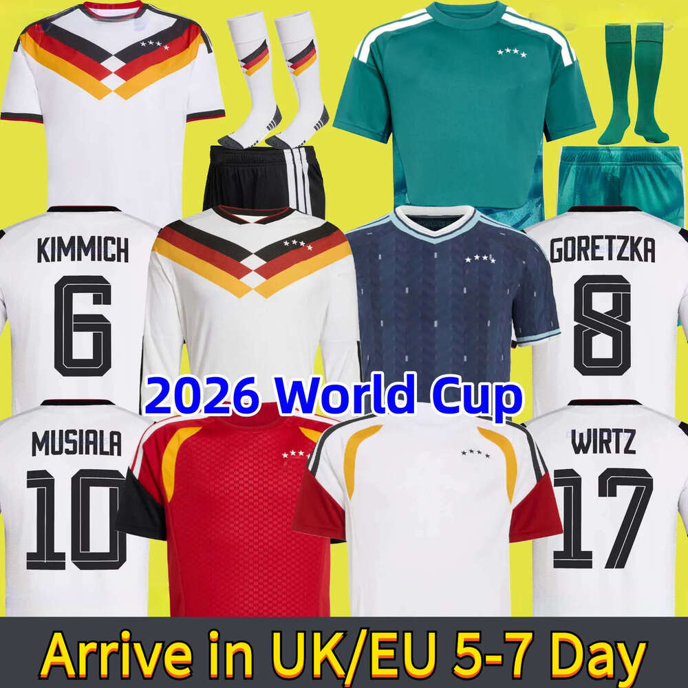 Germany jersey 2026 World Cup 26 soccer jerseys Kit Women football shirts men kids set goalkeeper Deutschland HAVERTZ GNABRY Long sleeves goalkeeper training