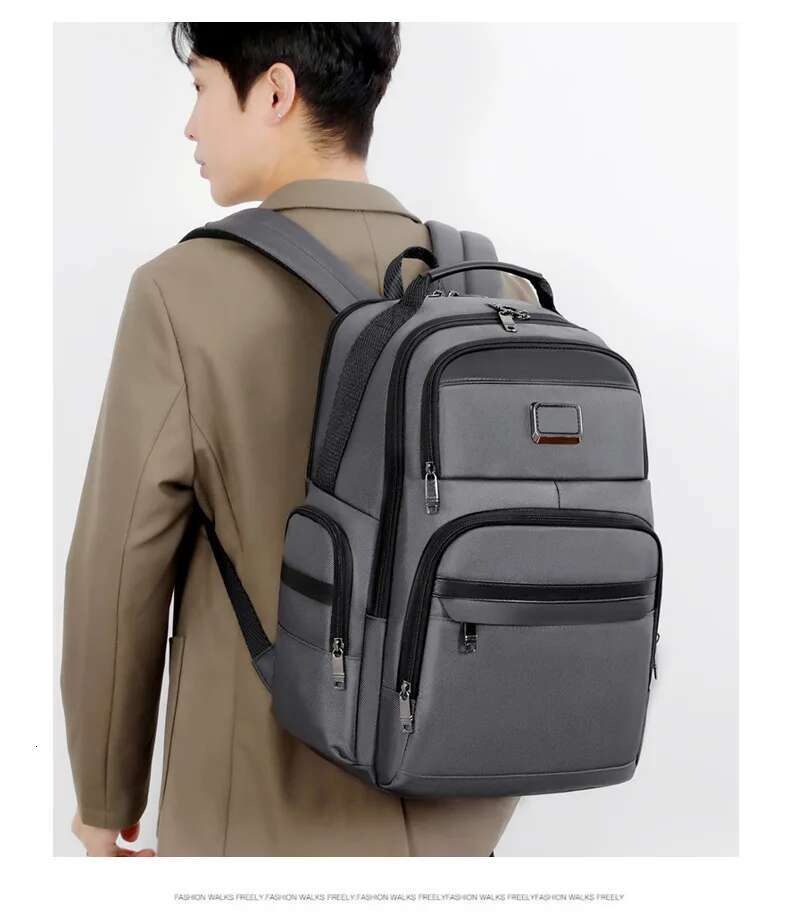 High Quality Design Men's Backpack Large Capacity 15.6 Computer Bagpack Travel Rucksack Unisex Shoulder Bag Student Schoolbag