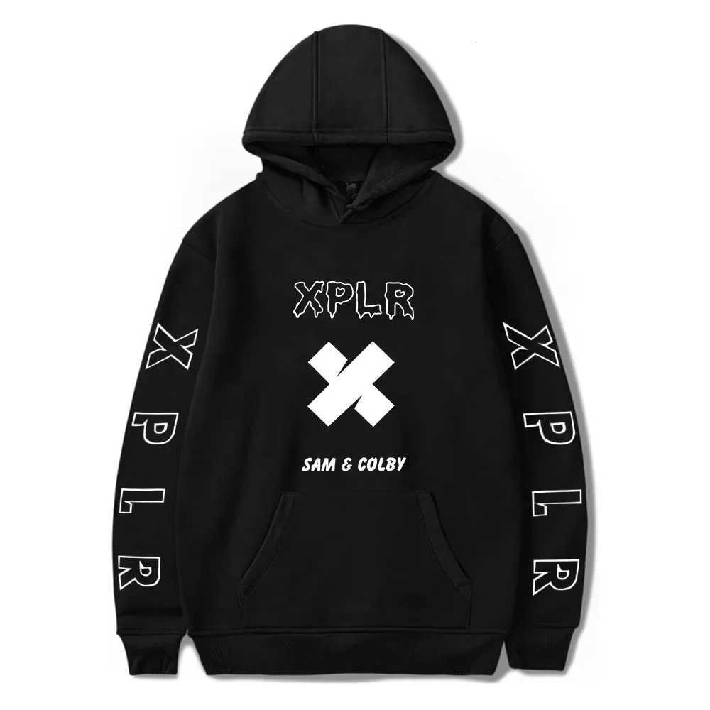Winter Hoodies Sam And Colby Pullover XPLR Hoodie Printed Sam And Colby Hoodies Sweatshirts Men Hoodie Youtube Casual SweatshirtY251107