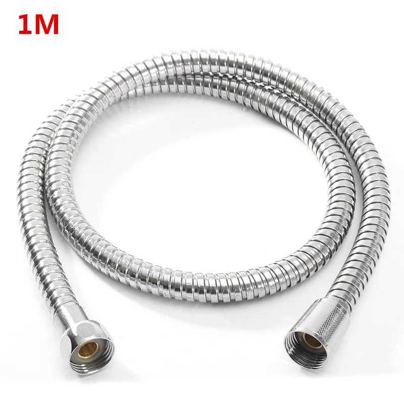 1m/15m ible Shower Hose Plumbing Hoses Stainless Steel Chre Bathro Water Shower Pipe Bathro Accessories Y251107