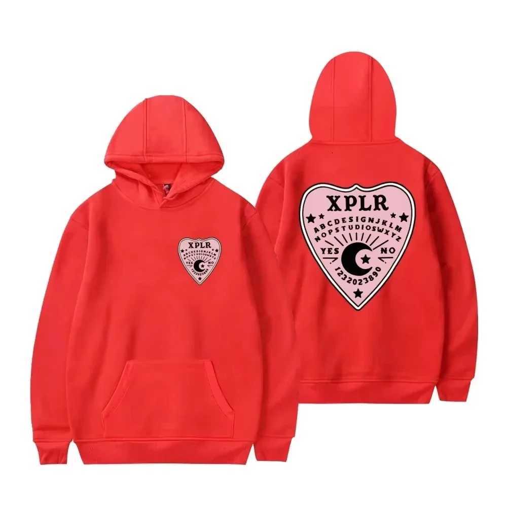 2025 Sam and Colby XPLR Mens and Womens Hooded Sweatshirt Long sleeved Hooded Sweatshirt Warm Street Clothing Winter TopY251107