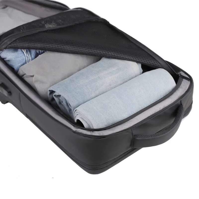 New Waterproof Business Travel Laptop Backpack Men Anti-Theft Casual Aesthetic Backpacks Large Capacity USB Charging Bag Male