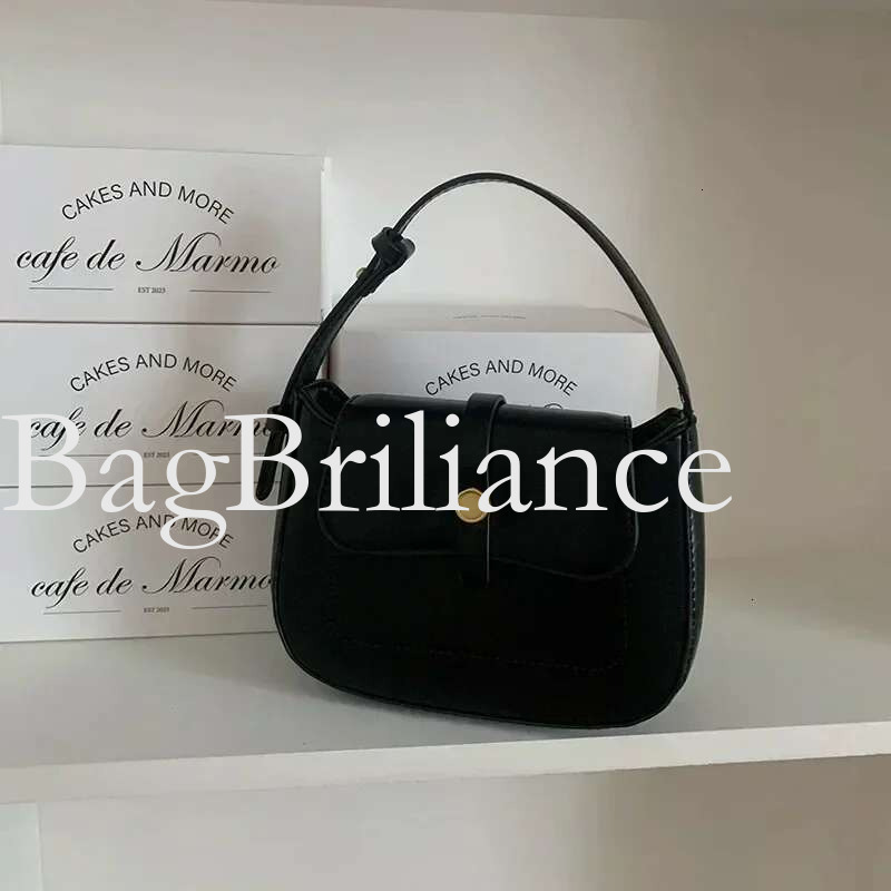 2025 Korea Style Niche New Retro Women's Bag Elegant All-Match Small Handbags Trendy Shoulder Underarm Hobo Designer Bags