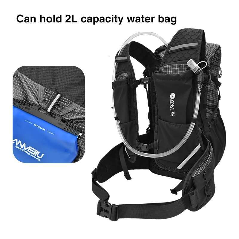 An Mountaineering 30L Large Capacity Men Women Outdoor Travel Hiking Off-Road Lightweight Sports Backpack