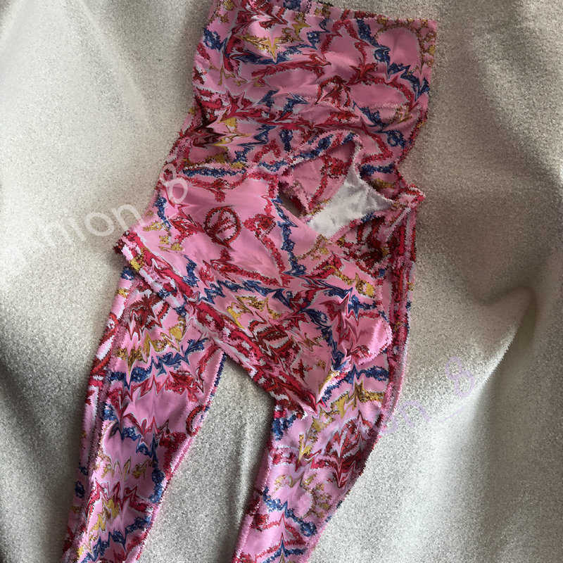 Luxury Designer Women's Tracksuits summer quick drying skimss set women fashionable breathable sports yoga set patterned fitness running suit size S-XL