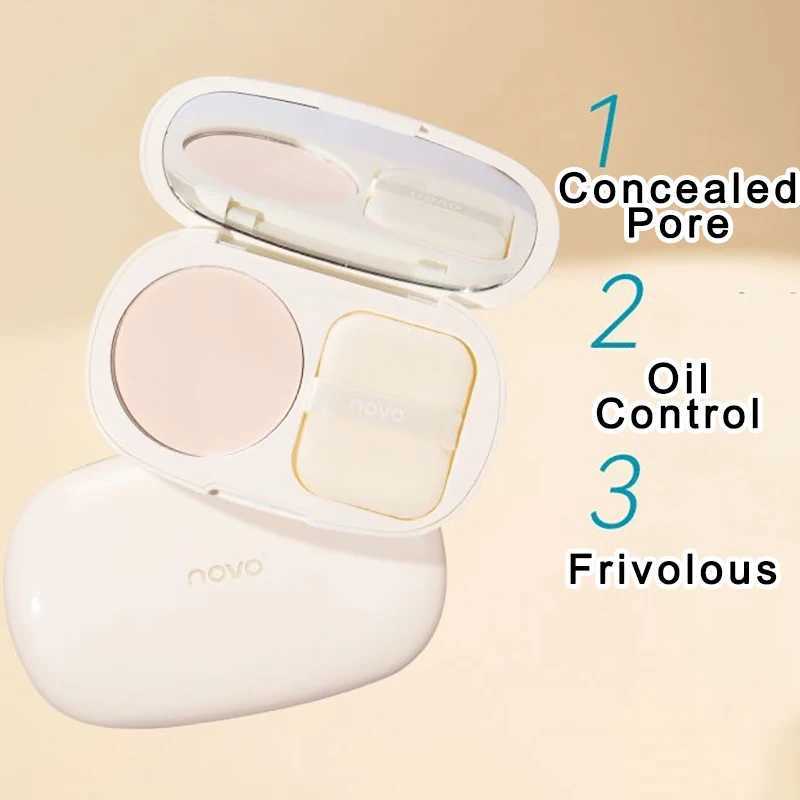 Gauze oil controlled pressed powder natural matte long-lasting waterproof loose transparent powder Dupes makeupXJ250407