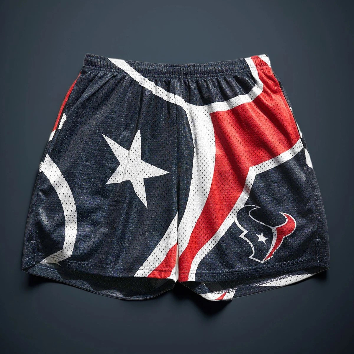 Summer American League Trends Football Shorts Mens Team Fan Breathable Quick Drying 3D Printed NFL KC SF 250313