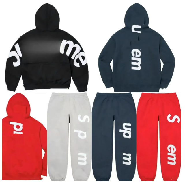 Designer Mens Hoodie Pure Cotton Y2K Hip Hop Streetwear Sweat-Absorbing, Letter Embroidery - American Fashion Brand, Plus Size S-2XL