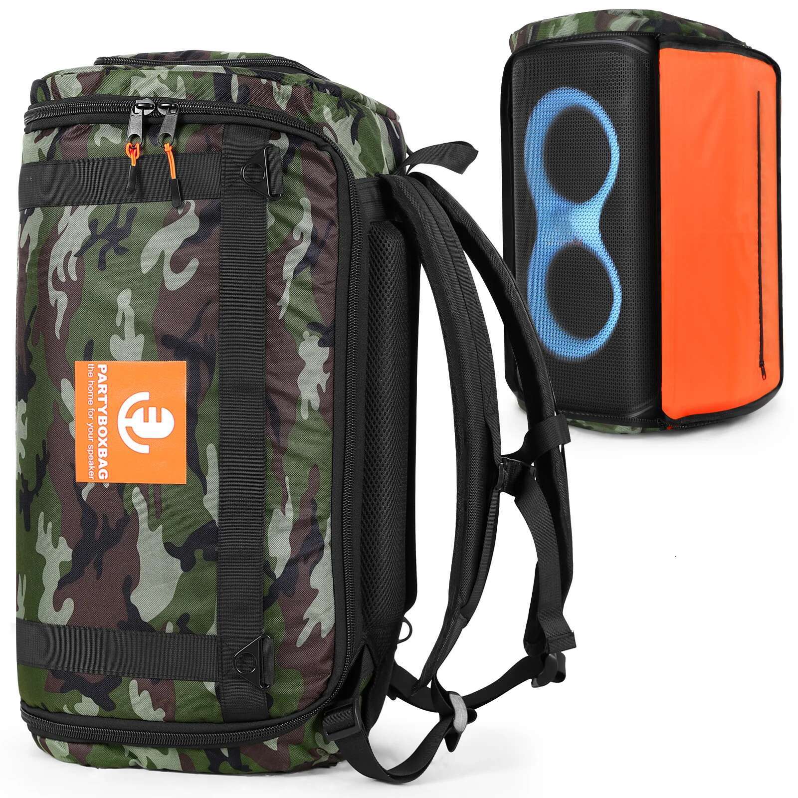 Portable Speaker Carry Tote Bag Backpack Waterproof Carrying Case Shockproodjustable Shoulder Strap For Partybox Club 120