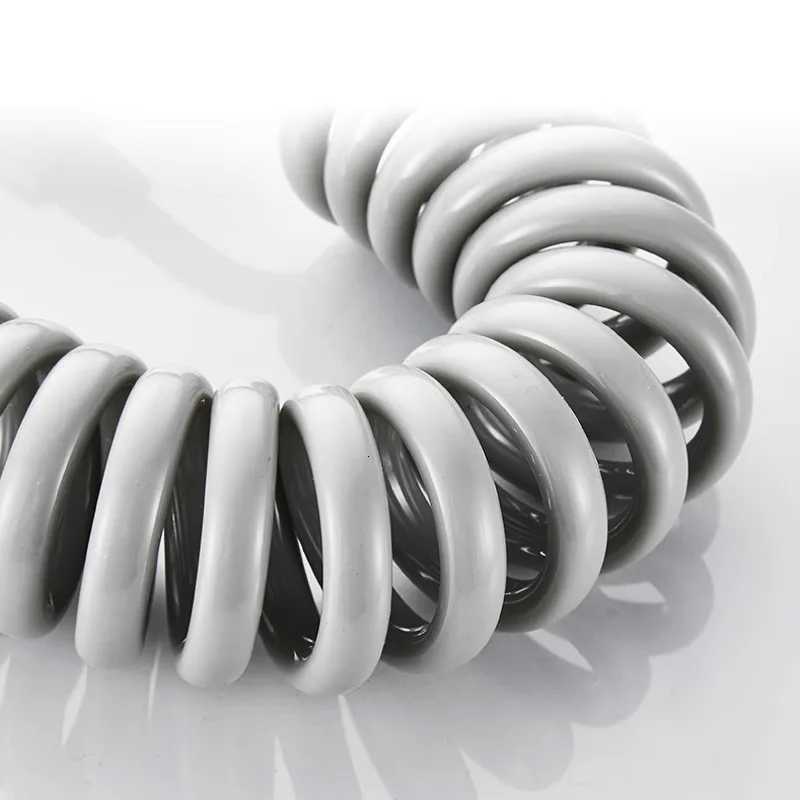 Upgraded Toilet Spray Gun Kit - Telescopic Spring Hose Shower Extension Mti-pose Elastic Water Pipe for Faucet Bathro Y251107