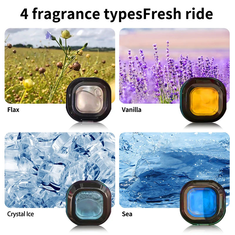 Car Air Freshener Vent Clip Long-lasting Fragrance Diffusers Odor-Fighting Car Interior Decoration Accessories 251104