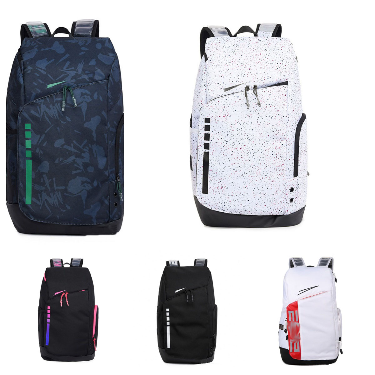 Designer Multi-Functional Large Capacity Sports Backpack - Gym Basketball Training Student Travel Duffel Bag