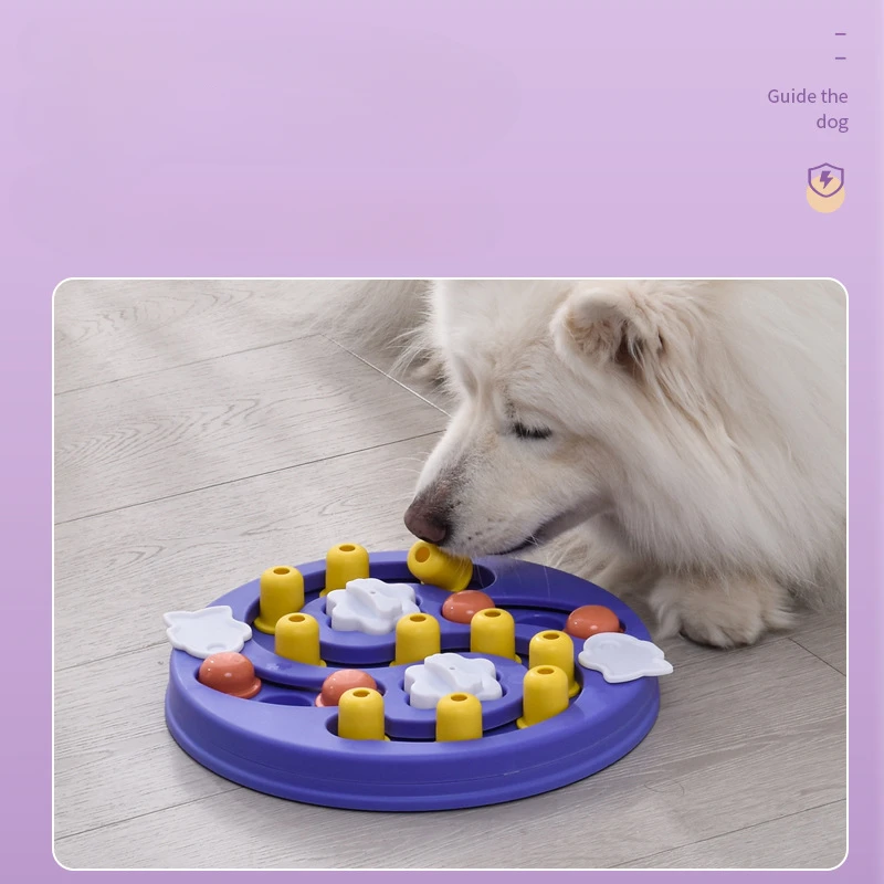 Slow Feeder Interactive Increase Puppy IQ Food Dispenser Slowly Eating NonSlip Bowl Pet Cat Dogs Training Game Dog Puzzle Toys