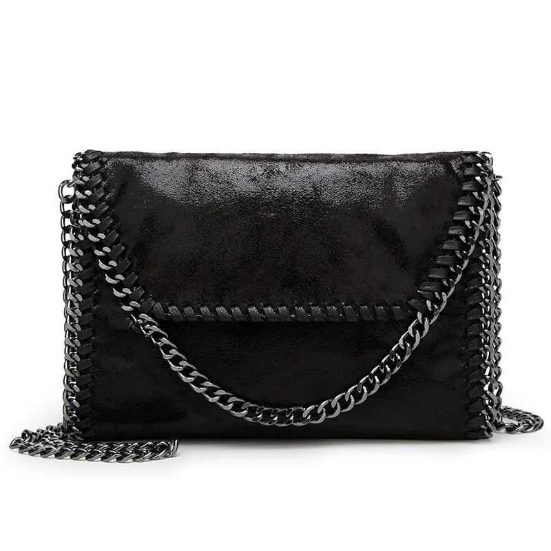 Fashion Chain Bag For Women Shoulder Crossbody Bag Casual Simple Ladies Solid Color Wild Handbag Clutch Bag Messenger BagC250407